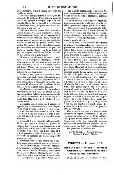 Annali della giurisprudenza italiana raccolta generale delle decisioni delle Corti di cassazione e d'appello in materia civile, criminale, commerciale, di diritto pubblico e amministrativo, e di procedura civile e penale