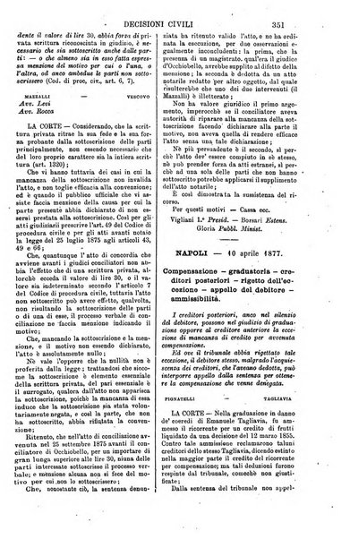 Annali della giurisprudenza italiana raccolta generale delle decisioni delle Corti di cassazione e d'appello in materia civile, criminale, commerciale, di diritto pubblico e amministrativo, e di procedura civile e penale