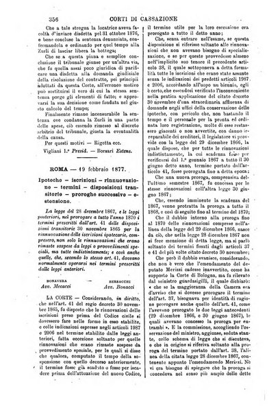 Annali della giurisprudenza italiana raccolta generale delle decisioni delle Corti di cassazione e d'appello in materia civile, criminale, commerciale, di diritto pubblico e amministrativo, e di procedura civile e penale