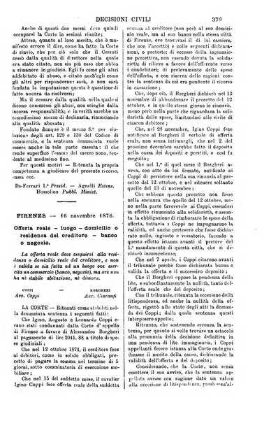 Annali della giurisprudenza italiana raccolta generale delle decisioni delle Corti di cassazione e d'appello in materia civile, criminale, commerciale, di diritto pubblico e amministrativo, e di procedura civile e penale