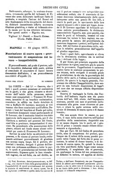 Annali della giurisprudenza italiana raccolta generale delle decisioni delle Corti di cassazione e d'appello in materia civile, criminale, commerciale, di diritto pubblico e amministrativo, e di procedura civile e penale