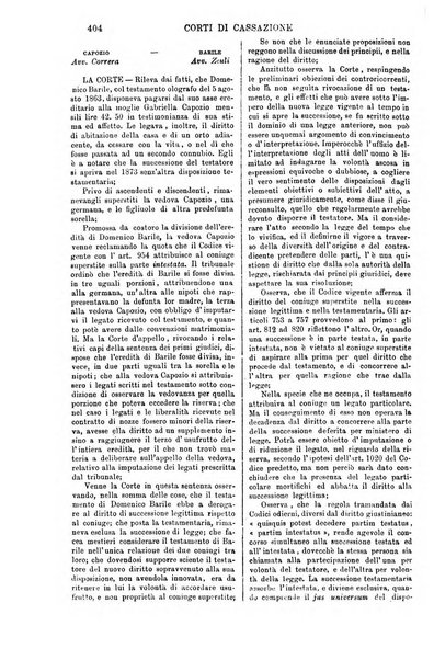 Annali della giurisprudenza italiana raccolta generale delle decisioni delle Corti di cassazione e d'appello in materia civile, criminale, commerciale, di diritto pubblico e amministrativo, e di procedura civile e penale