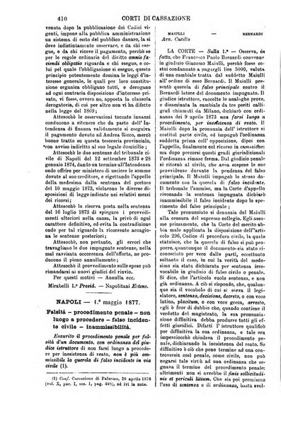 Annali della giurisprudenza italiana raccolta generale delle decisioni delle Corti di cassazione e d'appello in materia civile, criminale, commerciale, di diritto pubblico e amministrativo, e di procedura civile e penale