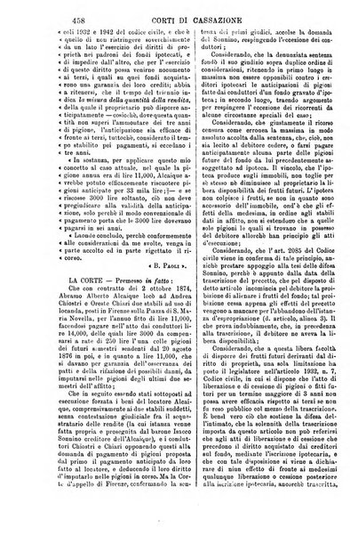 Annali della giurisprudenza italiana raccolta generale delle decisioni delle Corti di cassazione e d'appello in materia civile, criminale, commerciale, di diritto pubblico e amministrativo, e di procedura civile e penale