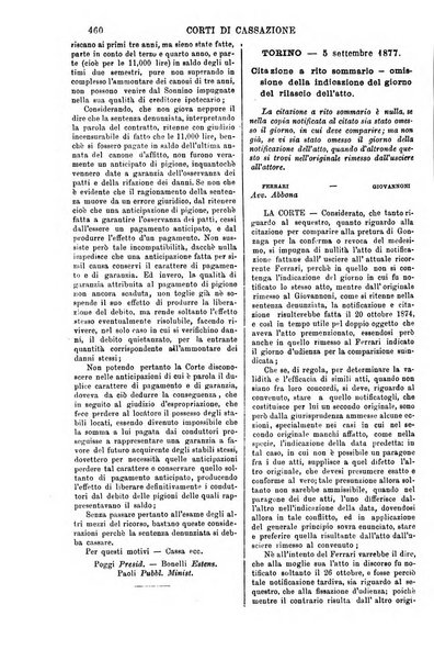 Annali della giurisprudenza italiana raccolta generale delle decisioni delle Corti di cassazione e d'appello in materia civile, criminale, commerciale, di diritto pubblico e amministrativo, e di procedura civile e penale