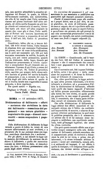 Annali della giurisprudenza italiana raccolta generale delle decisioni delle Corti di cassazione e d'appello in materia civile, criminale, commerciale, di diritto pubblico e amministrativo, e di procedura civile e penale