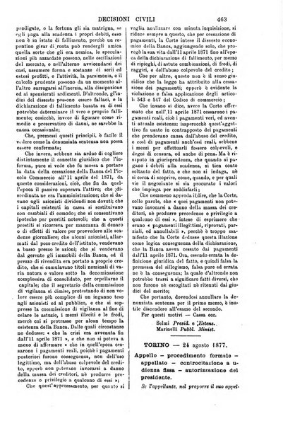 Annali della giurisprudenza italiana raccolta generale delle decisioni delle Corti di cassazione e d'appello in materia civile, criminale, commerciale, di diritto pubblico e amministrativo, e di procedura civile e penale