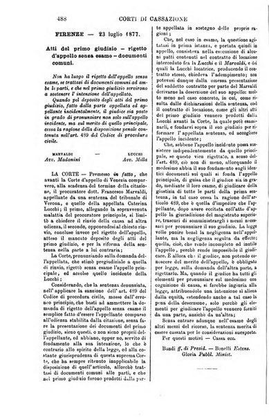 Annali della giurisprudenza italiana raccolta generale delle decisioni delle Corti di cassazione e d'appello in materia civile, criminale, commerciale, di diritto pubblico e amministrativo, e di procedura civile e penale