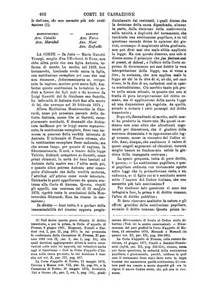 Annali della giurisprudenza italiana raccolta generale delle decisioni delle Corti di cassazione e d'appello in materia civile, criminale, commerciale, di diritto pubblico e amministrativo, e di procedura civile e penale