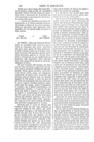 Annali della giurisprudenza italiana raccolta generale delle decisioni delle Corti di cassazione e d'appello in materia civile, criminale, commerciale, di diritto pubblico e amministrativo, e di procedura civile e penale