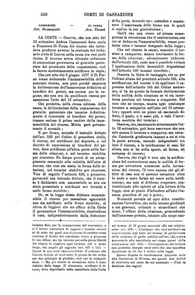 Annali della giurisprudenza italiana raccolta generale delle decisioni delle Corti di cassazione e d'appello in materia civile, criminale, commerciale, di diritto pubblico e amministrativo, e di procedura civile e penale