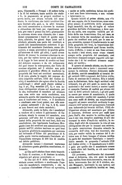 Annali della giurisprudenza italiana raccolta generale delle decisioni delle Corti di cassazione e d'appello in materia civile, criminale, commerciale, di diritto pubblico e amministrativo, e di procedura civile e penale