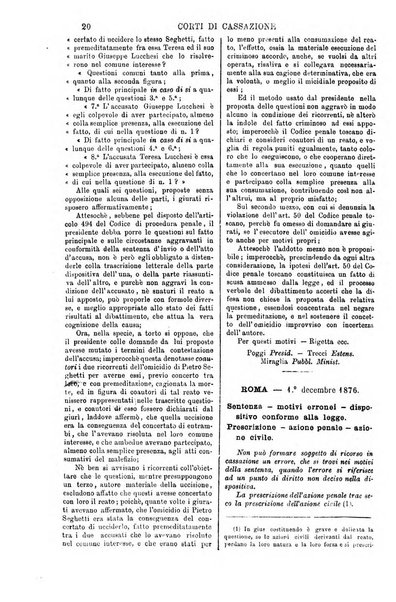 Annali della giurisprudenza italiana raccolta generale delle decisioni delle Corti di cassazione e d'appello in materia civile, criminale, commerciale, di diritto pubblico e amministrativo, e di procedura civile e penale