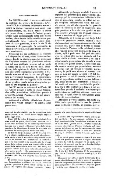 Annali della giurisprudenza italiana raccolta generale delle decisioni delle Corti di cassazione e d'appello in materia civile, criminale, commerciale, di diritto pubblico e amministrativo, e di procedura civile e penale