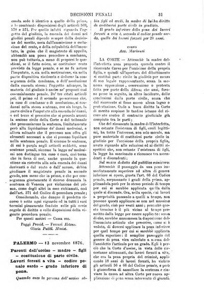 Annali della giurisprudenza italiana raccolta generale delle decisioni delle Corti di cassazione e d'appello in materia civile, criminale, commerciale, di diritto pubblico e amministrativo, e di procedura civile e penale