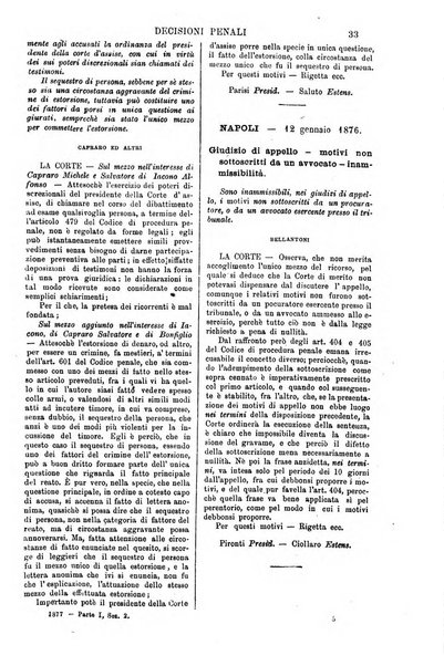 Annali della giurisprudenza italiana raccolta generale delle decisioni delle Corti di cassazione e d'appello in materia civile, criminale, commerciale, di diritto pubblico e amministrativo, e di procedura civile e penale