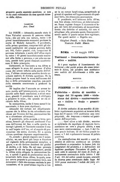 Annali della giurisprudenza italiana raccolta generale delle decisioni delle Corti di cassazione e d'appello in materia civile, criminale, commerciale, di diritto pubblico e amministrativo, e di procedura civile e penale