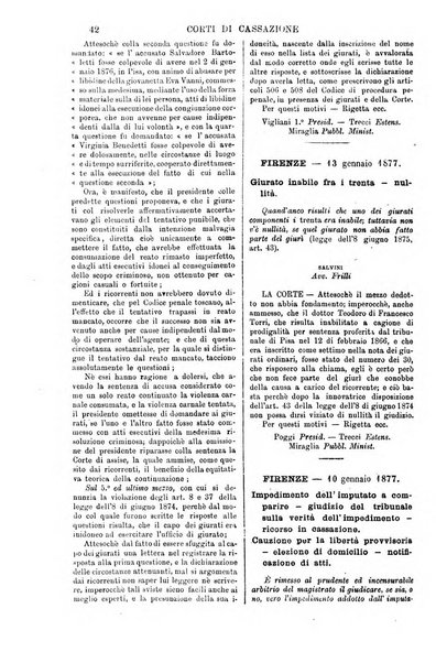 Annali della giurisprudenza italiana raccolta generale delle decisioni delle Corti di cassazione e d'appello in materia civile, criminale, commerciale, di diritto pubblico e amministrativo, e di procedura civile e penale