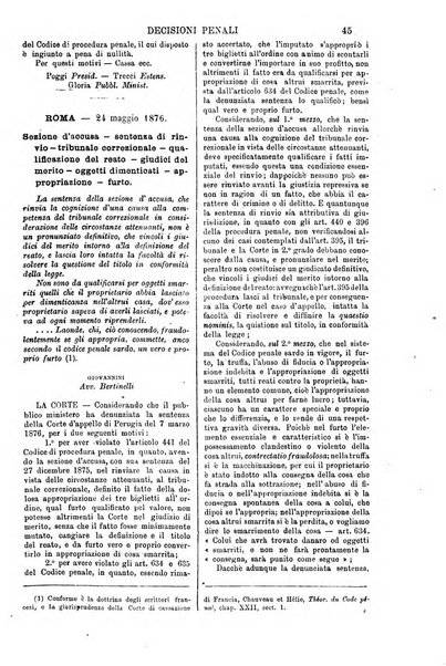 Annali della giurisprudenza italiana raccolta generale delle decisioni delle Corti di cassazione e d'appello in materia civile, criminale, commerciale, di diritto pubblico e amministrativo, e di procedura civile e penale