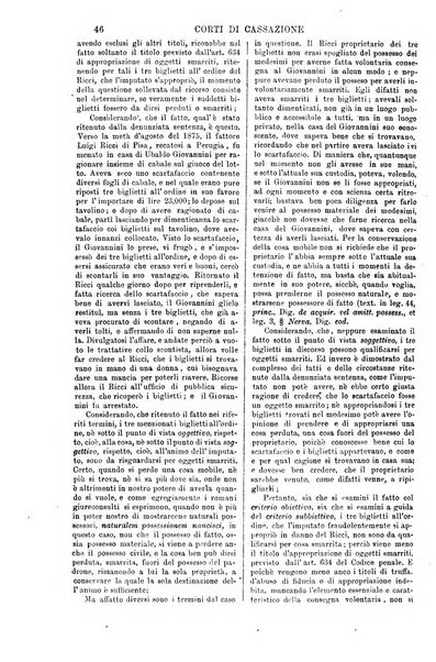 Annali della giurisprudenza italiana raccolta generale delle decisioni delle Corti di cassazione e d'appello in materia civile, criminale, commerciale, di diritto pubblico e amministrativo, e di procedura civile e penale