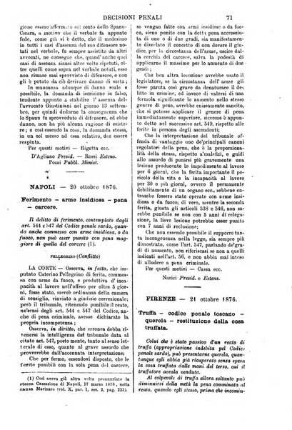 Annali della giurisprudenza italiana raccolta generale delle decisioni delle Corti di cassazione e d'appello in materia civile, criminale, commerciale, di diritto pubblico e amministrativo, e di procedura civile e penale