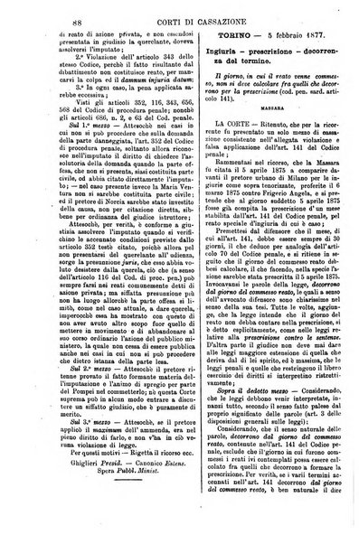 Annali della giurisprudenza italiana raccolta generale delle decisioni delle Corti di cassazione e d'appello in materia civile, criminale, commerciale, di diritto pubblico e amministrativo, e di procedura civile e penale