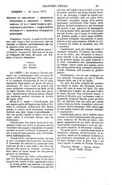 Annali della giurisprudenza italiana raccolta generale delle decisioni delle Corti di cassazione e d'appello in materia civile, criminale, commerciale, di diritto pubblico e amministrativo, e di procedura civile e penale