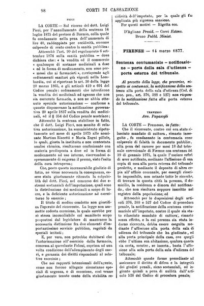 Annali della giurisprudenza italiana raccolta generale delle decisioni delle Corti di cassazione e d'appello in materia civile, criminale, commerciale, di diritto pubblico e amministrativo, e di procedura civile e penale