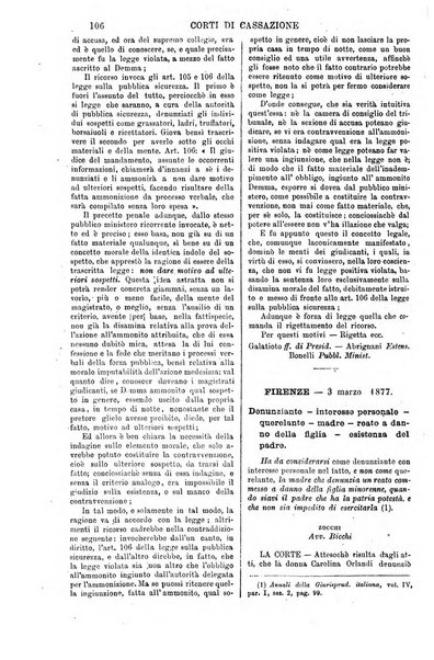 Annali della giurisprudenza italiana raccolta generale delle decisioni delle Corti di cassazione e d'appello in materia civile, criminale, commerciale, di diritto pubblico e amministrativo, e di procedura civile e penale