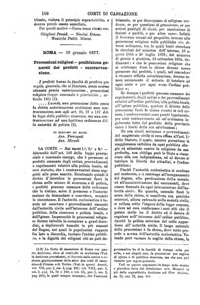 Annali della giurisprudenza italiana raccolta generale delle decisioni delle Corti di cassazione e d'appello in materia civile, criminale, commerciale, di diritto pubblico e amministrativo, e di procedura civile e penale