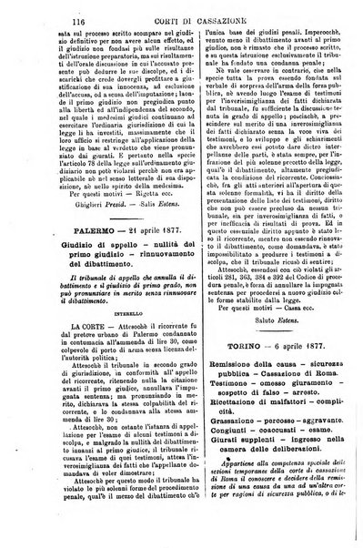 Annali della giurisprudenza italiana raccolta generale delle decisioni delle Corti di cassazione e d'appello in materia civile, criminale, commerciale, di diritto pubblico e amministrativo, e di procedura civile e penale