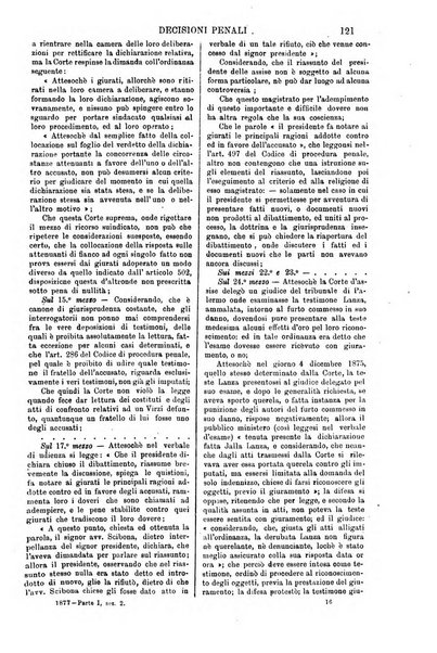 Annali della giurisprudenza italiana raccolta generale delle decisioni delle Corti di cassazione e d'appello in materia civile, criminale, commerciale, di diritto pubblico e amministrativo, e di procedura civile e penale