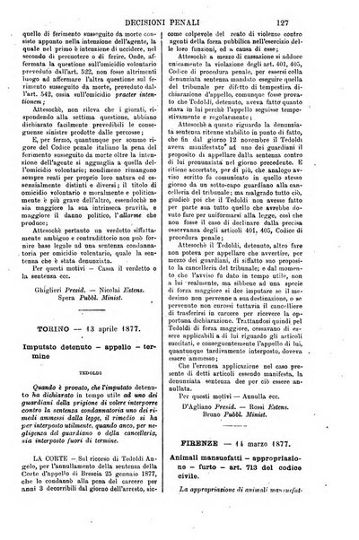 Annali della giurisprudenza italiana raccolta generale delle decisioni delle Corti di cassazione e d'appello in materia civile, criminale, commerciale, di diritto pubblico e amministrativo, e di procedura civile e penale