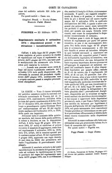 Annali della giurisprudenza italiana raccolta generale delle decisioni delle Corti di cassazione e d'appello in materia civile, criminale, commerciale, di diritto pubblico e amministrativo, e di procedura civile e penale