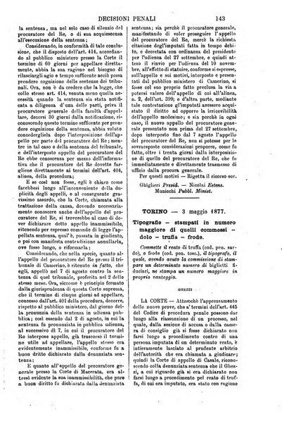 Annali della giurisprudenza italiana raccolta generale delle decisioni delle Corti di cassazione e d'appello in materia civile, criminale, commerciale, di diritto pubblico e amministrativo, e di procedura civile e penale