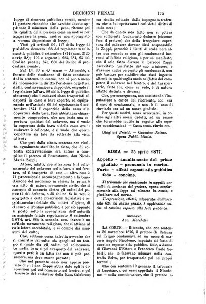 Annali della giurisprudenza italiana raccolta generale delle decisioni delle Corti di cassazione e d'appello in materia civile, criminale, commerciale, di diritto pubblico e amministrativo, e di procedura civile e penale