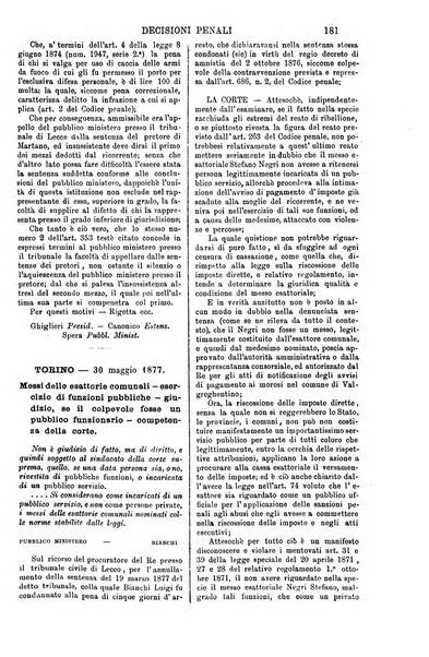 Annali della giurisprudenza italiana raccolta generale delle decisioni delle Corti di cassazione e d'appello in materia civile, criminale, commerciale, di diritto pubblico e amministrativo, e di procedura civile e penale