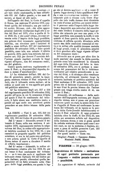 Annali della giurisprudenza italiana raccolta generale delle decisioni delle Corti di cassazione e d'appello in materia civile, criminale, commerciale, di diritto pubblico e amministrativo, e di procedura civile e penale