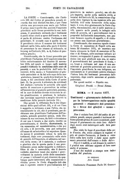 Annali della giurisprudenza italiana raccolta generale delle decisioni delle Corti di cassazione e d'appello in materia civile, criminale, commerciale, di diritto pubblico e amministrativo, e di procedura civile e penale