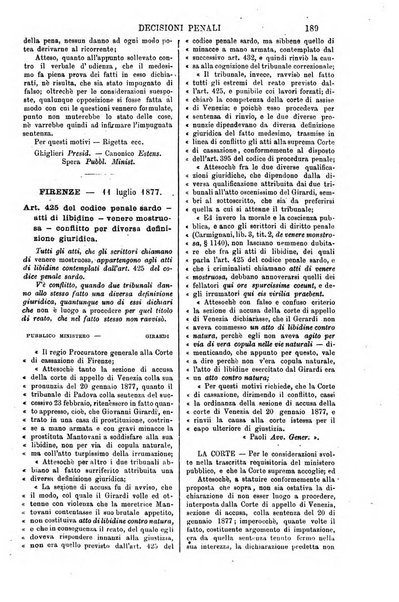 Annali della giurisprudenza italiana raccolta generale delle decisioni delle Corti di cassazione e d'appello in materia civile, criminale, commerciale, di diritto pubblico e amministrativo, e di procedura civile e penale