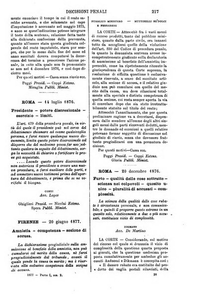 Annali della giurisprudenza italiana raccolta generale delle decisioni delle Corti di cassazione e d'appello in materia civile, criminale, commerciale, di diritto pubblico e amministrativo, e di procedura civile e penale