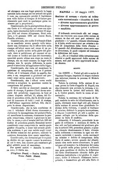 Annali della giurisprudenza italiana raccolta generale delle decisioni delle Corti di cassazione e d'appello in materia civile, criminale, commerciale, di diritto pubblico e amministrativo, e di procedura civile e penale