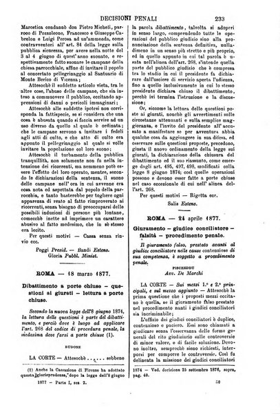 Annali della giurisprudenza italiana raccolta generale delle decisioni delle Corti di cassazione e d'appello in materia civile, criminale, commerciale, di diritto pubblico e amministrativo, e di procedura civile e penale