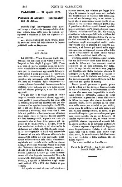 Annali della giurisprudenza italiana raccolta generale delle decisioni delle Corti di cassazione e d'appello in materia civile, criminale, commerciale, di diritto pubblico e amministrativo, e di procedura civile e penale