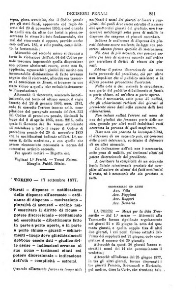 Annali della giurisprudenza italiana raccolta generale delle decisioni delle Corti di cassazione e d'appello in materia civile, criminale, commerciale, di diritto pubblico e amministrativo, e di procedura civile e penale