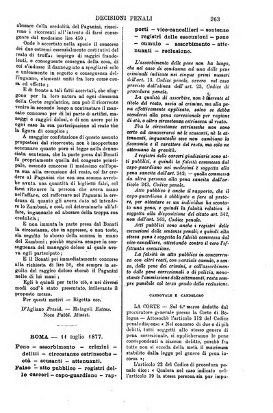 Annali della giurisprudenza italiana raccolta generale delle decisioni delle Corti di cassazione e d'appello in materia civile, criminale, commerciale, di diritto pubblico e amministrativo, e di procedura civile e penale