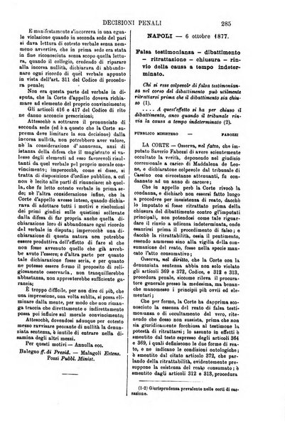 Annali della giurisprudenza italiana raccolta generale delle decisioni delle Corti di cassazione e d'appello in materia civile, criminale, commerciale, di diritto pubblico e amministrativo, e di procedura civile e penale