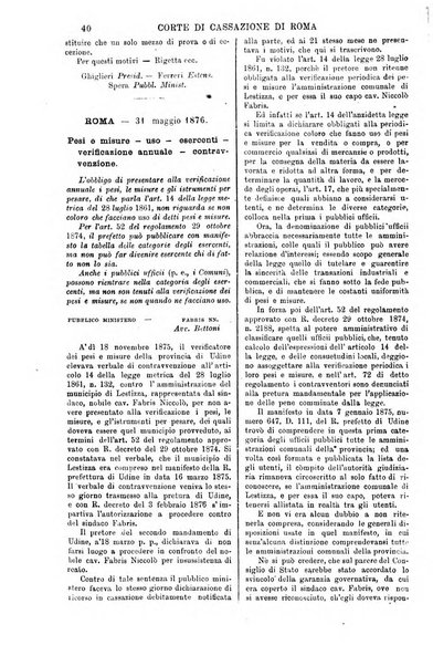 Annali della giurisprudenza italiana raccolta generale delle decisioni delle Corti di cassazione e d'appello in materia civile, criminale, commerciale, di diritto pubblico e amministrativo, e di procedura civile e penale