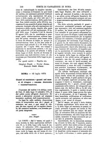 Annali della giurisprudenza italiana raccolta generale delle decisioni delle Corti di cassazione e d'appello in materia civile, criminale, commerciale, di diritto pubblico e amministrativo, e di procedura civile e penale