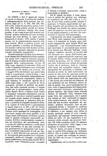 Annali della giurisprudenza italiana raccolta generale delle decisioni delle Corti di cassazione e d'appello in materia civile, criminale, commerciale, di diritto pubblico e amministrativo, e di procedura civile e penale